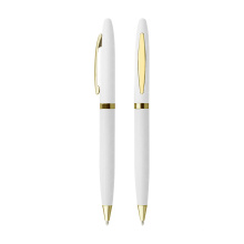 LOGO CARACEO CARACEMENTE Pen de bolicón de bolsas de bolsillo de bolsillo promocional Pen Pen de oro de metal multi color con logotipo personalizado